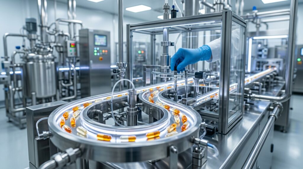 安全性へのこだわり：国内GMP認定工場での製造